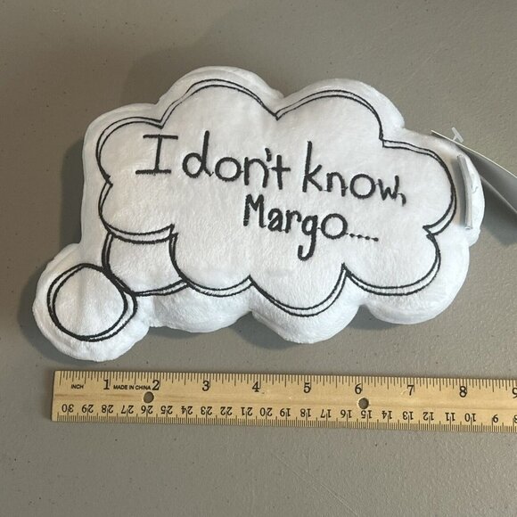 Christmas Vacation Dog Toy Plush Margo Todd Thought Bubble Why is Carpet Wet - Picture 5 of 7